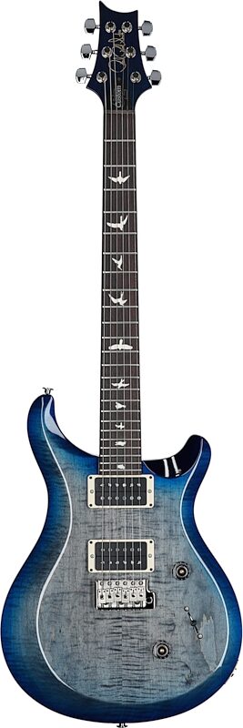 open zoom image for PRS Paul Reed Smith S2 Custom Color 24 Electric Guitar (with Gig Bag), Faded Gray Black Blue Burst, Full Straight Front