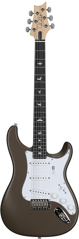 open zoom image for PRS Paul Reed Smith John Mayer Silver Sky Satin Electric Guitar (with Gig Bag), Mojave Brown, Full Straight Front