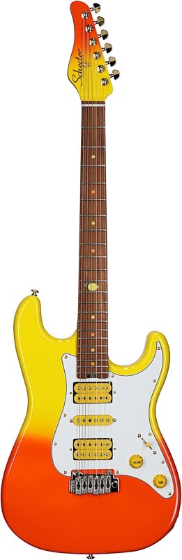 open zoom image for Schecter Tori Ruffin Freak Juice Traditional Electric Guitar, Juice Burst, Full Straight Front