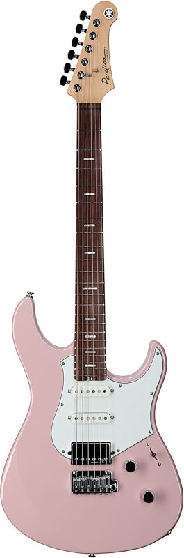 open zoom image for Yamaha Pacifica Standard Plus PACS+12 Electric Guitar, Rosewood Fingerboard (with Gig Bag), Ash Pink, Full Straight Front