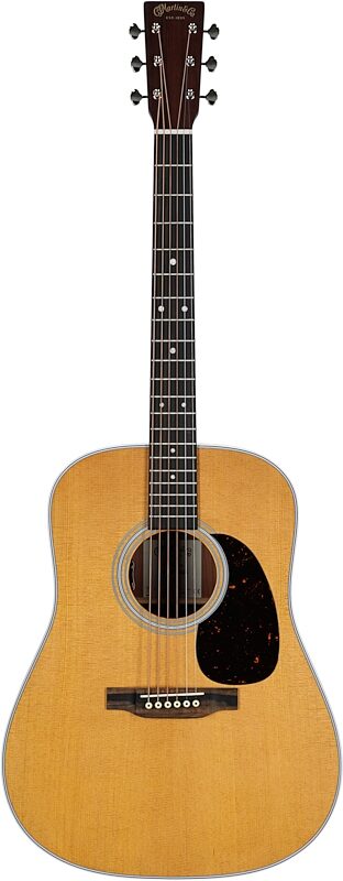 open zoom image for Martin DE Retro Plus Acoustic-Electric Guitar (with Soft Case), Granadillo, Full Straight Front
