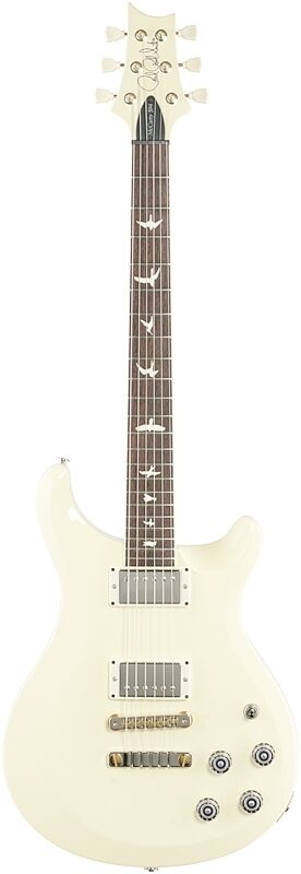 open zoom image for PRS Paul Reed Smith S2 McCarty 594 Thinline Electric Guitar (with Gig Bag), Antique White, Full Straight Front