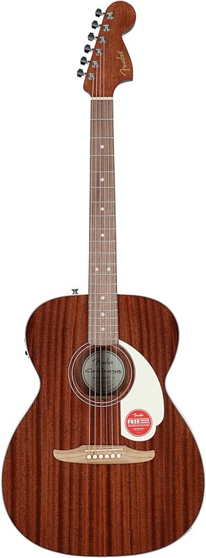 open zoom image for Fender California Standard Monterey E Orchestra Acoustic-Electric Guitar, Natural, Full Straight Front