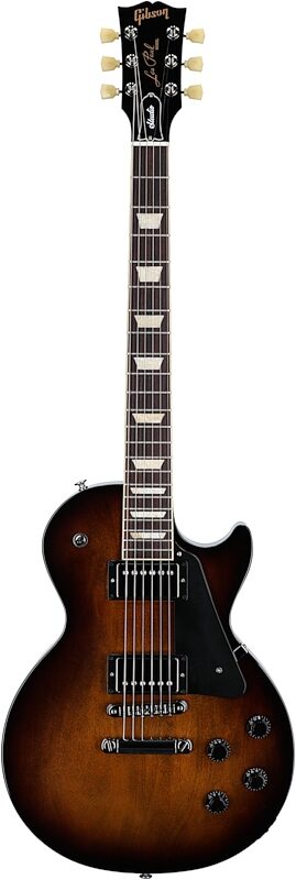 open zoom image for Gibson Les Paul Studio Electric Guitar (with Soft Case), Smokehouse Burst, Full Straight Front