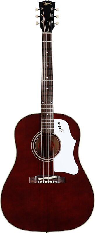 open zoom image for Gibson '60s J-45 Original Acoustic Guitar (with Case), Wine Red, Open Box (Very Good), Full Straight Front