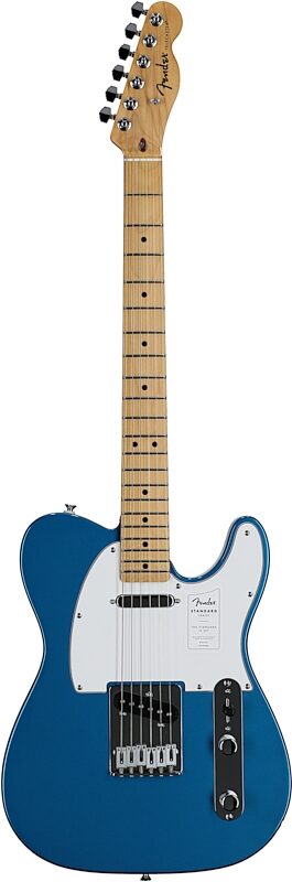 open zoom image for Fender Standard Telecaster Electric Guitar, Maple Fingerboard, Aqua Marine Metallic, Full Straight Front