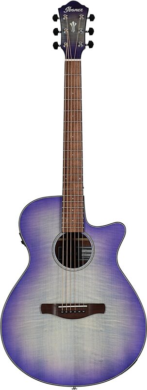 open zoom image for Ibanez AEG70 Acoustic-Electric Guitar, Purple Iris High Gloss, Full Straight Front