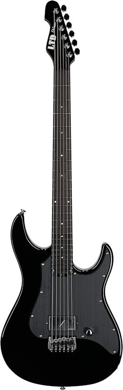 open zoom image for ESP LTD SN-1 Baritone Electric Guitar, Black, Open Box (Very Good), Full Straight Front