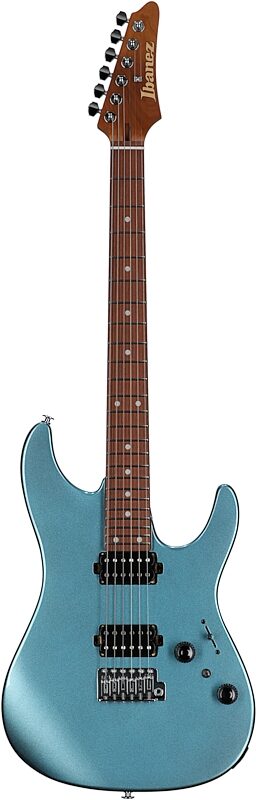 open zoom image for Ibanez AZ24S2 Electric Guitar, Metallic Light Blue, Full Straight Front