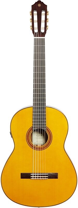 open zoom image for Yamaha CG-TA TransAcoustic Nylon Classical Acoustic-Electric Guitar, New, Full Straight Front