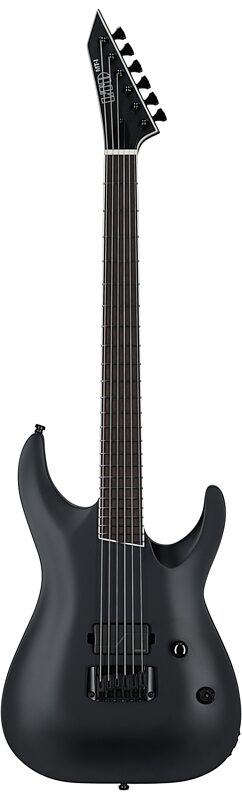 open zoom image for ESP LTD Mick Thomson MT-I Electric Guitar (with Case), Satin Black, Full Straight Front