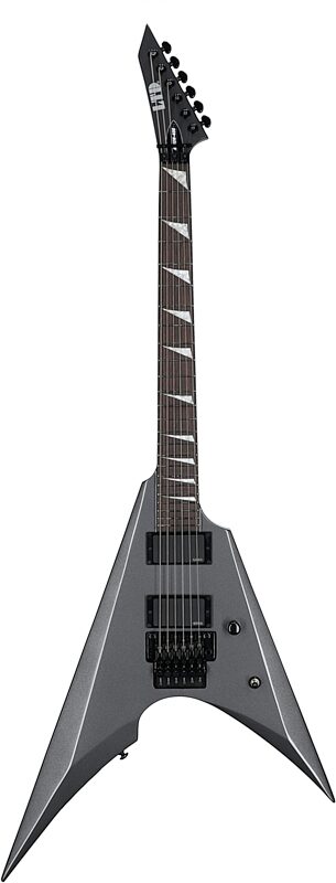 open zoom image for ESP LTD Arrow 400 Electric Guitar, Charcoal Metallic, Full Straight Front