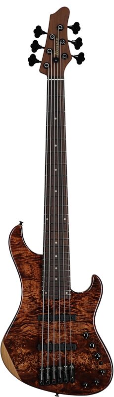 open zoom image for Ibanez MDM1606 Mode Electric Bass, 6-String (with Gig Bag), Natural Mocha Low Gloss, Full Straight Front