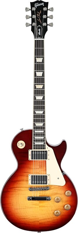 open zoom image for Gibson Les Paul Studio Session Electric Guitar (with Soft Case), Bourbon Burst, Full Straight Front