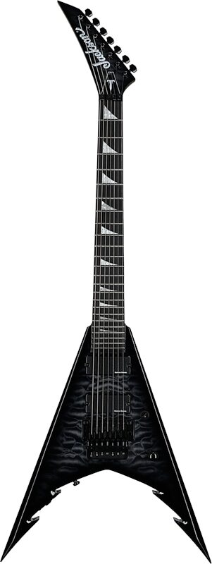 open zoom image for Jackson Corey Beaulieu King V KV7Q Electric Guitar, 7-String, Black, Full Straight Front