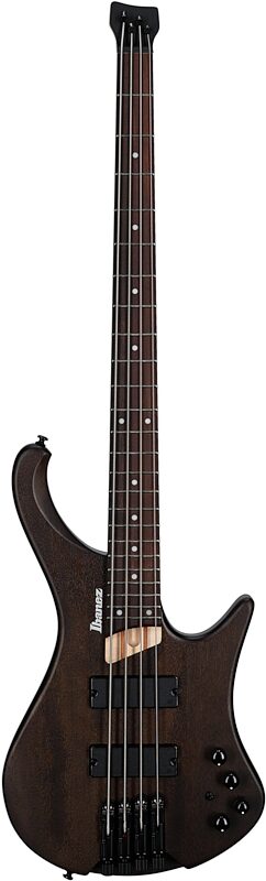 open zoom image for Ibanez EHB600 Electric Bass, Walnut Flat, Full Straight Front