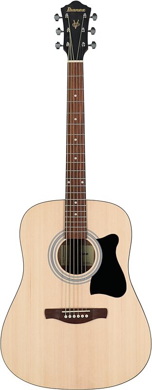 open zoom image for Ibanez IJV50 Jumpstart Acoustic Guitar Package, Open Pore Natural, Full Straight Front