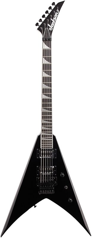 open zoom image for Jackson Pro Series King V KV Electric Guitar, Ebony Fingerboard, Gloss Black, Open Box (Very Good), Full Straight Front