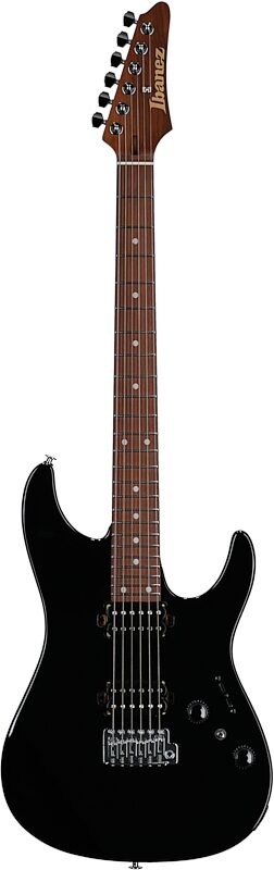 open zoom image for Ibanez AZ24S2 Electric Guitar, Black, Full Straight Front