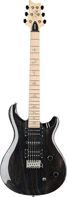 open zoom image for PRS Paul Reed Smith SE Swamp Ash Special Electric Guitar (with Gig Bag), Charcoal, Full Straight Front