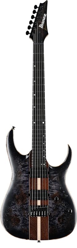 open zoom image for Ibanez RGA21P1PB Premium Electric Guitar (with Gig Bag), Deep Twilight Burst, Full Straight Front