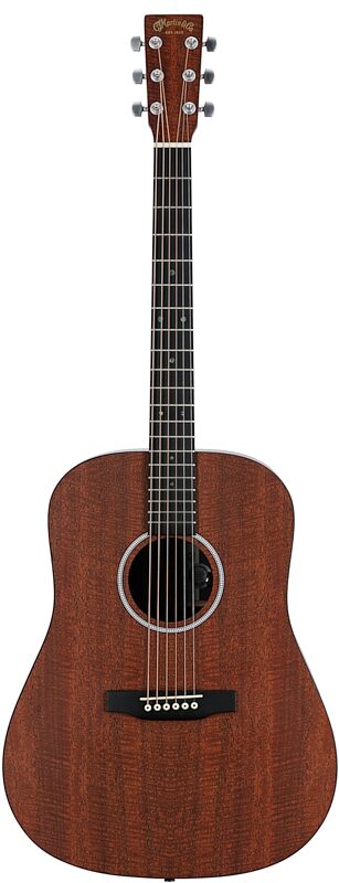 open zoom image for Martin D-X1E Mahogany Acoustic-Electric Guitar (with Gig Bag), New, Full Straight Front