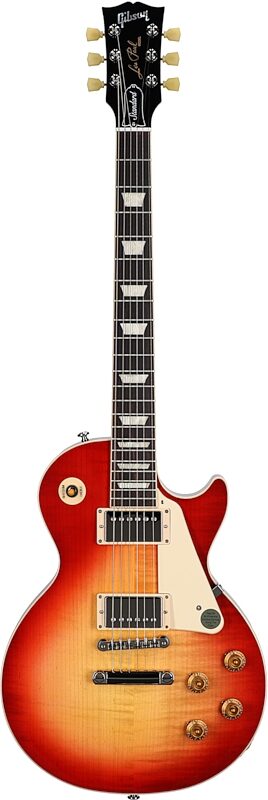 open zoom image for Gibson Les Paul Standard '50s Electric Guitar (with Case), Heritage Cherry Sunburst, Full Straight Front