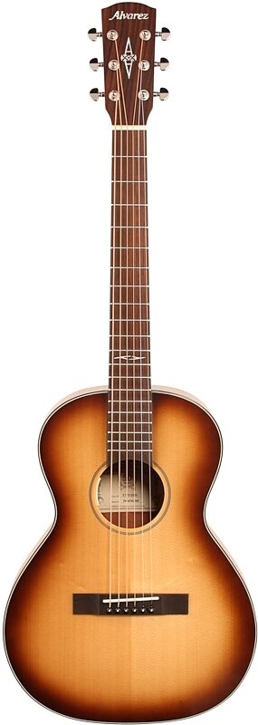 open zoom image for Alvarez Delta Delite E Grand Concert Acoustic-Electric Guitar (with Gig Bag), New, Full Straight Front