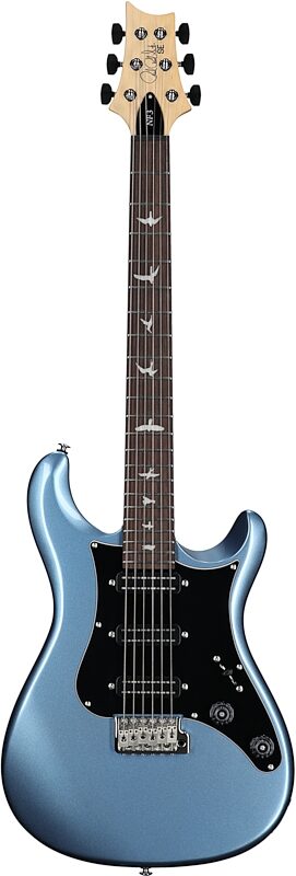 open zoom image for PRS Paul Reed Smith SE NF3 Electric Guitar, Rosewood Fretboard (with Gig Bag), Ice Blue Metallic, Full Straight Front