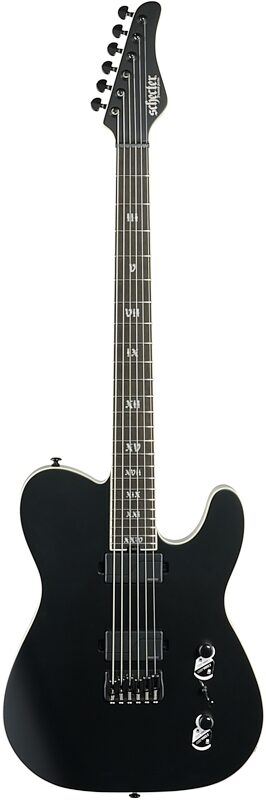 open zoom image for Schecter PT SLS Elite Electric Guitar, Evil Twin, Open Box (Very Good), Full Straight Front