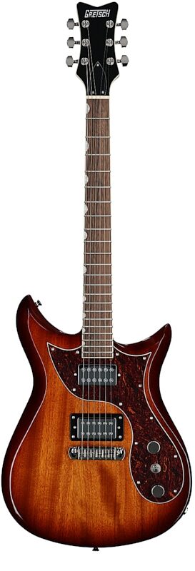 open zoom image for Gretsch Electromatic CVT Double-Cut Electric Guitar, Havana Burst, Full Straight Front