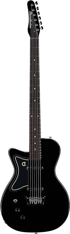 open zoom image for Danelectro '56 Baritone Electric Guitar, Left-Handed, Black, Full Straight Front