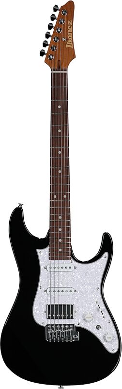 open zoom image for Ibanez AZ22S2 Electric Guitar, Black, Full Straight Front