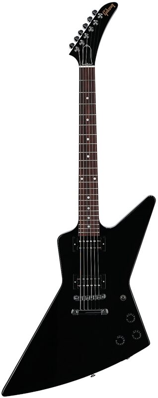 open zoom image for Gibson 80s Explorer Electric Guitar (with Case), Ebony, Full Straight Front