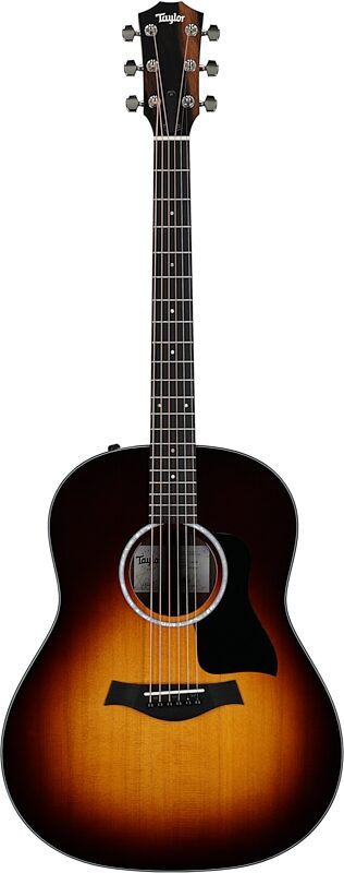 open zoom image for Taylor 217e Plus Grand Pacific Acoustic-Electric Guitar (with Aerocase), Tobacco Burst, Full Straight Front