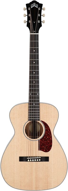 open zoom image for Guild M-40E Standard Acoustic-Electric Guitar, Natural, Open Box (Very Good), Full Straight Front
