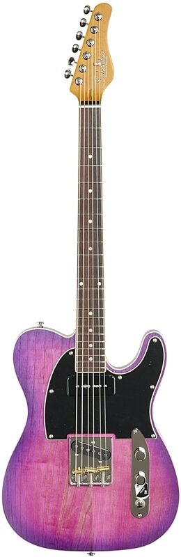 open zoom image for Schecter PT Special Electric Guitar, Purple Burst Pearl, Full Straight Front