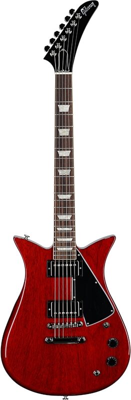 open zoom image for Gibson Theodore Standard Electric Guitar (with Case), Vintage Cherry, Open Box (Very Good), Full Straight Front