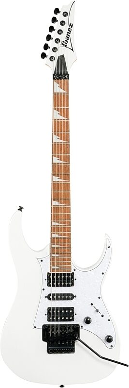 open zoom image for Ibanez RG450DXB Electric Guitar, White, Full Straight Front