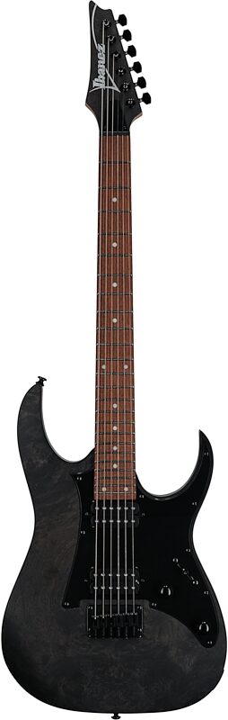 open zoom image for Ibanez RGR431PB Electric Guitar, Charcoal Grey Flat, Full Straight Front