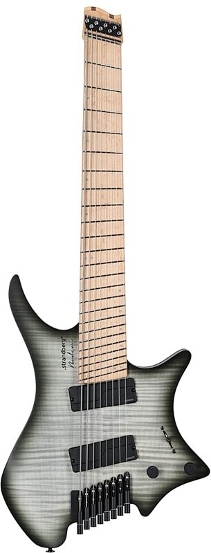 open zoom image for Strandberg Boden Original NX 8 Electric Guitar (with Gig Bag), Charcoal Black, Full Straight Front