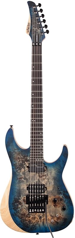 open zoom image for Schecter Reaper-6 FR-S Electric Guitar, Sky Burst, Open Box (Very Good), Full Straight Front