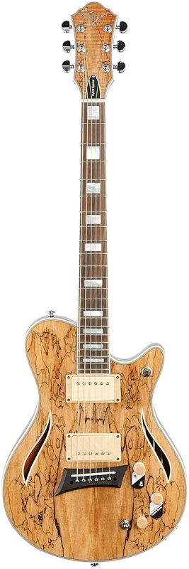 open zoom image for Michael Kelly Hybrid Special Electric Guitar, Pau Ferro Fingerboard, Spalted Maple, Full Straight Front