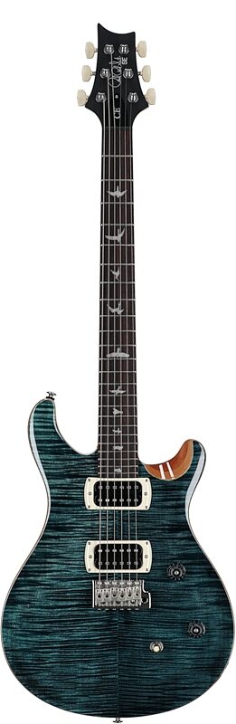 open zoom image for PRS Paul Reed Smith SE CE 24 Electric Guitar (with Gig Bag), Slate Blue, Full Straight Front