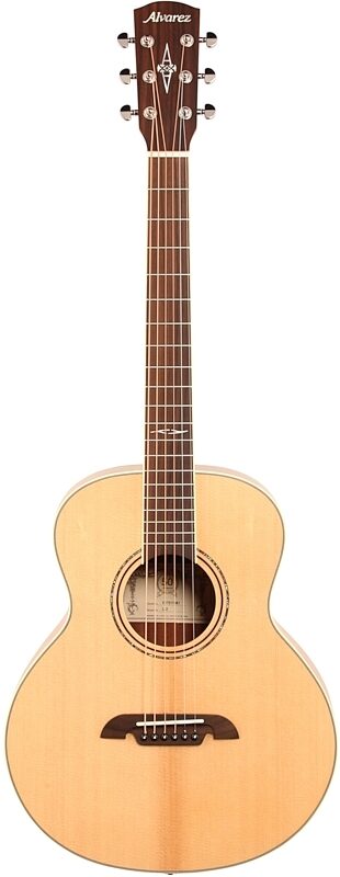 open zoom image for Alvarez LJ2 Little Jumbo Acoustic Guitar (with Gig Bag), New, Full Straight Front