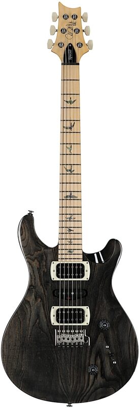open zoom image for PRS Paul Reed Smith SE Swamp Ash Special v3 Electric Guitar (with Gig Bag), Charcoal, Full Straight Front