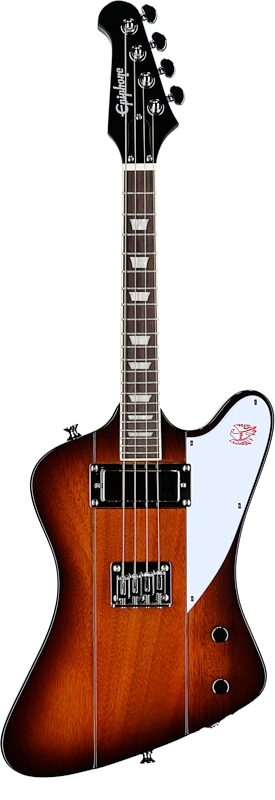 open zoom image for Epiphone Mandobird Electric Mandolin (with Gig Bag), Vintage Sunburst, Full Straight Front
