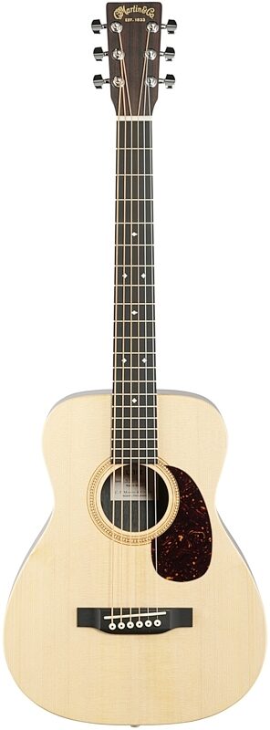 open zoom image for Martin LX1RE Little Martin Acoustic-Electric Guitar (with Gig Bag), New, Full Straight Front