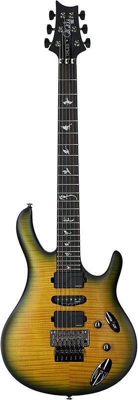 open zoom image for PRS Paul Reed Smith SE Chleo Electric Guitar (with Gig Bag), Mantis Burst, Full Straight Front