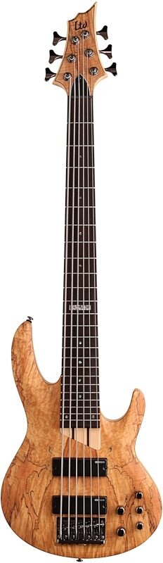 open zoom image for ESP LTD B206SM Electric Bass, 6-String, Natural Satin, Full Straight Front